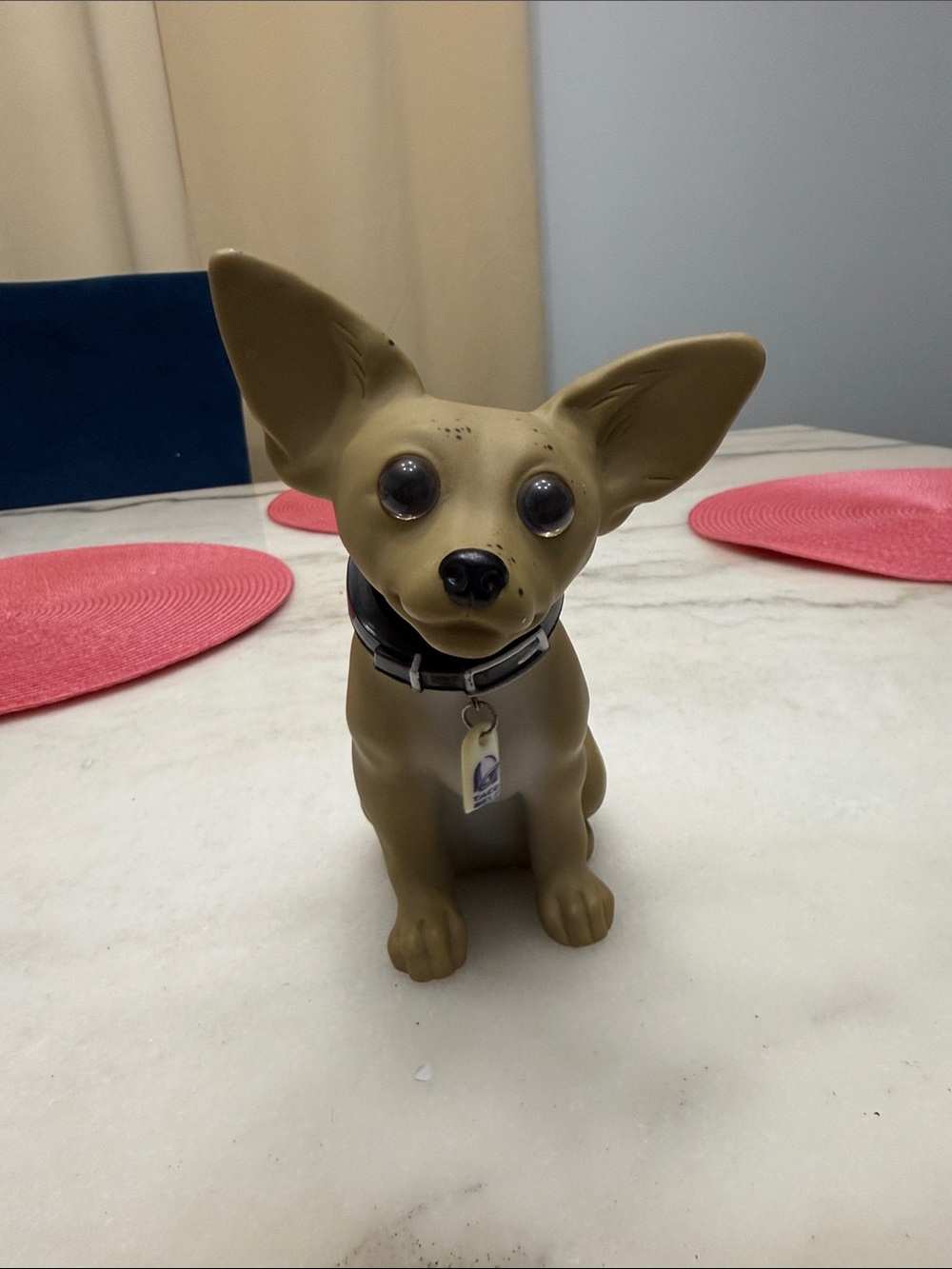 Vintage Taco Bell Brown Chihuahua Dog Figurine
